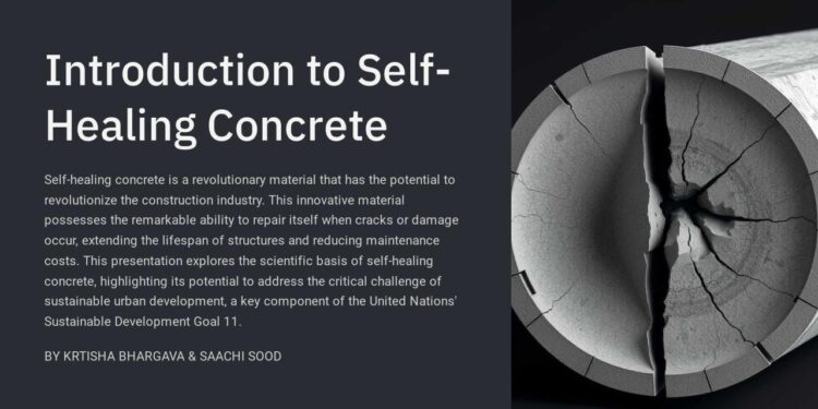 Self-Healing Concrete Revolutionizes Infrastructure